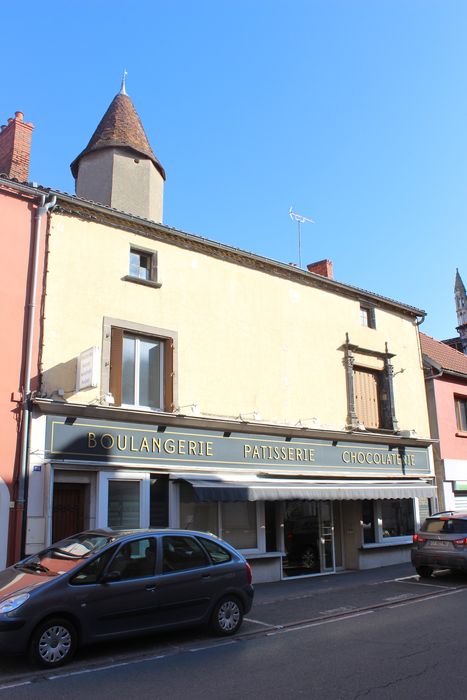 Ancien hôtel de Marillac : Façade sur rue, vue générale