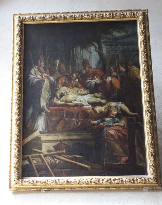 tableau : La Découverte des corps de saint Gervais et saint Protais