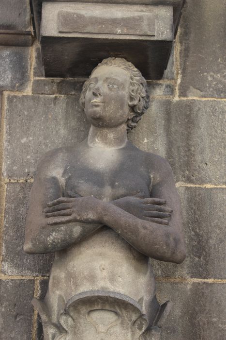 Fontaine dite d'Adam et Eve, détail