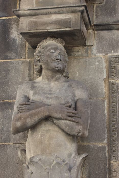 Fontaine dite d'Adam et Eve, détail