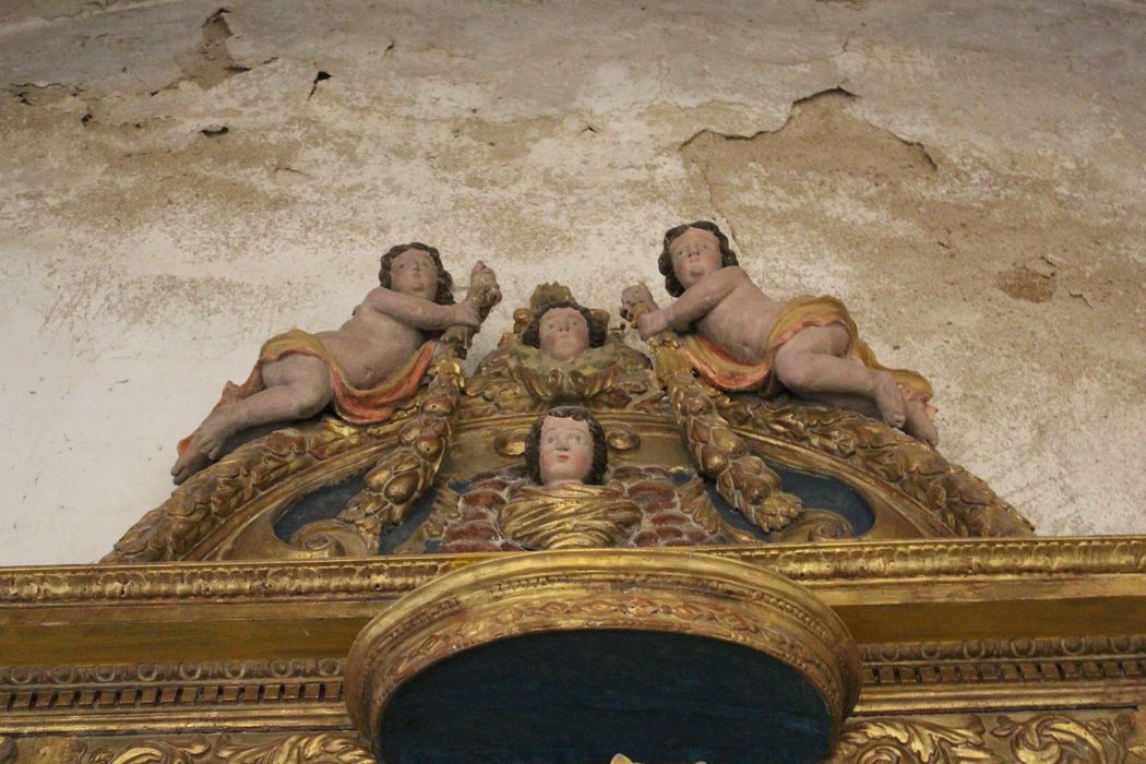 retable de la chapelle nord, détail