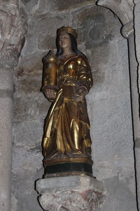 statue : Sainte Barbe