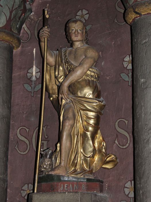 statue : Saint Jean-Baptiste