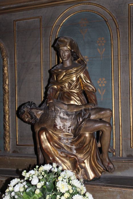 Groupe sculpté : Vierge de Pitié