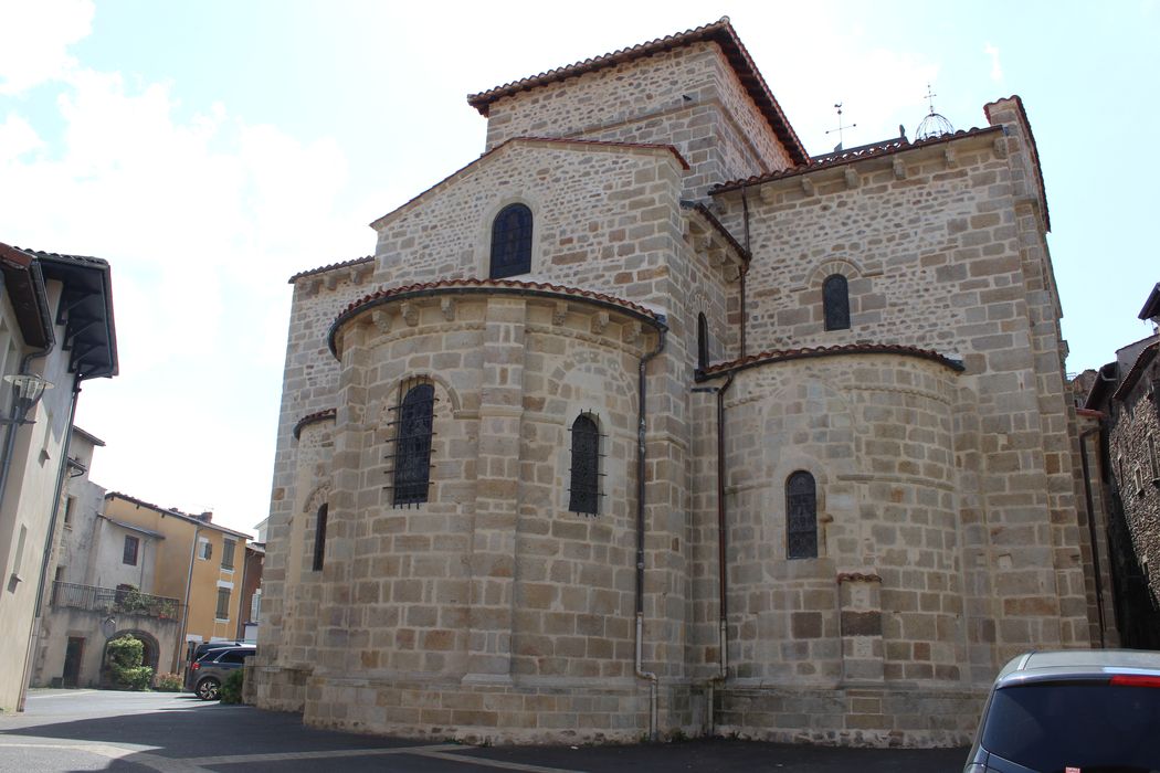 Eglise Saint-Martin : Chevet, vue générale