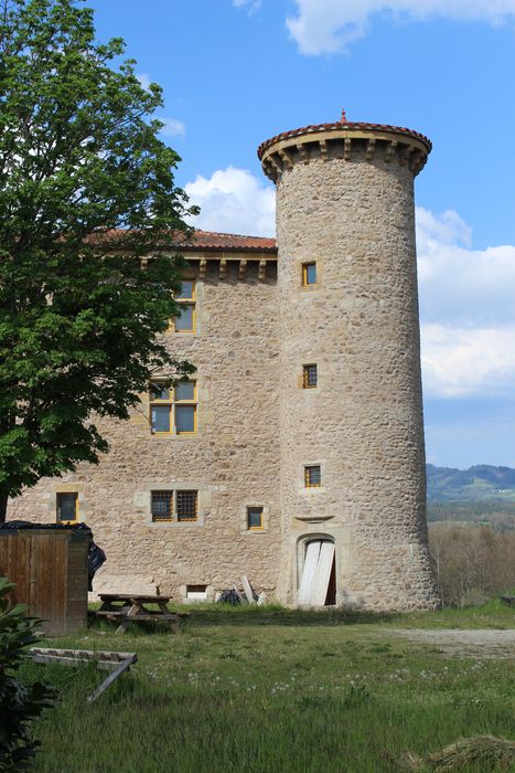 Tour du Maure : Façade sud, vue partielle