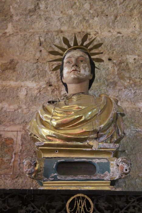 buste-reliquaire : sainte Victoire