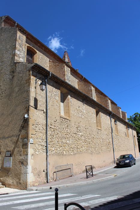 Eglise Notre-Dame de l'Assomption : façade latérale sud, vue générale