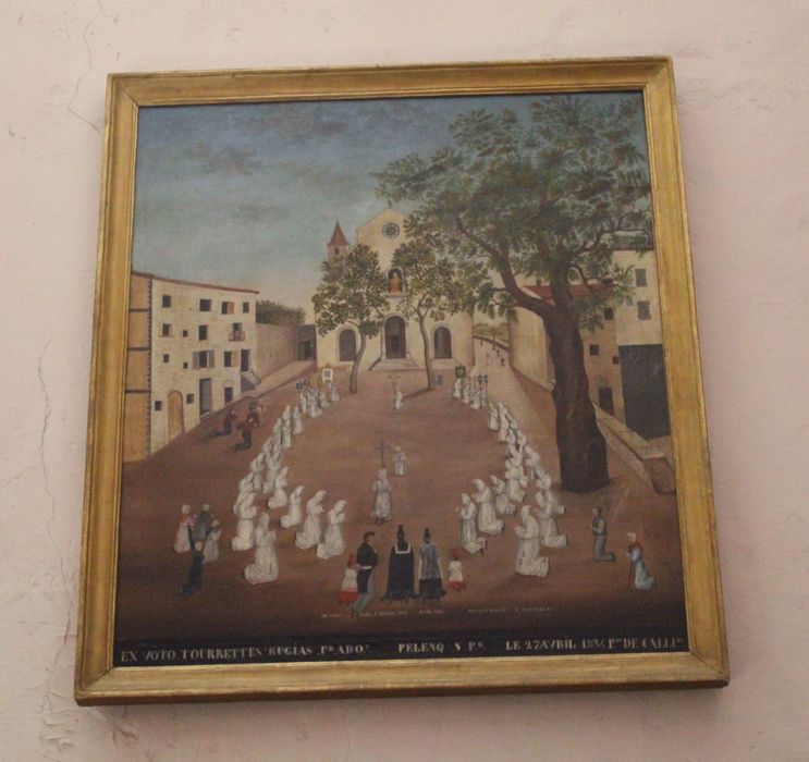 ex-voto : Tourettes Rugias, 17 avril 1834