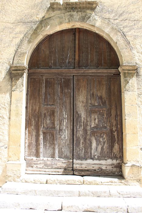 Eglise Notre-Dame de l'Assomption : portail occidental, vue générale