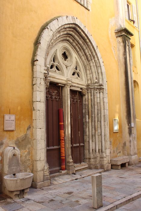 église de l'Oratoire : portail occidental, vue générale