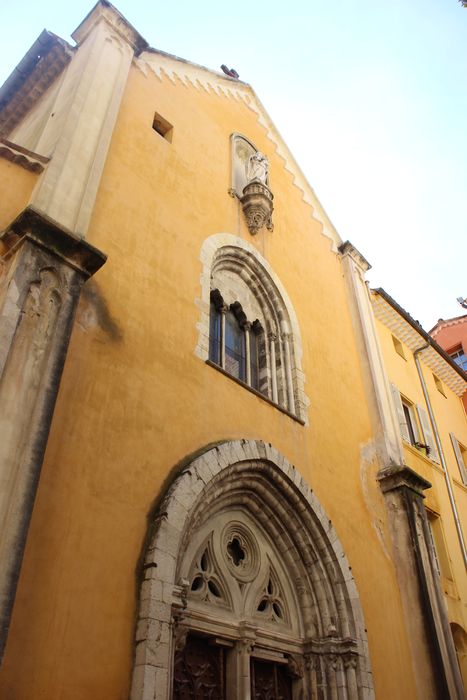 église de l'Oratoire : façade ouest, vue partielle