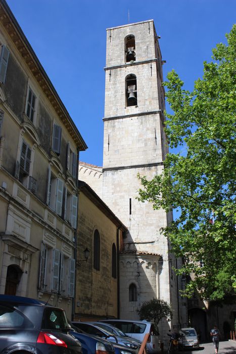 Cathédrale Notre-Dame du Puy (ancienne) : clocher, élévation est, vue générale