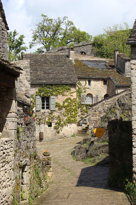 Maison : façade sud, vue partielle