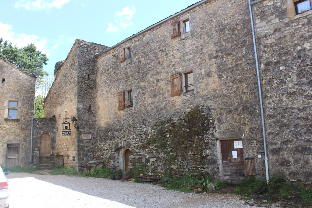 Presbytère : façade nord, vue générale