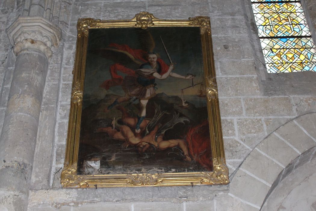 tableau : Saint Michel terrassant le démon