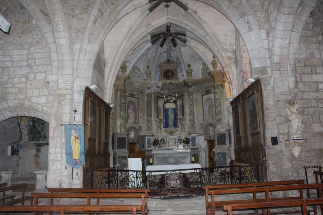 Chapelle Notre-Dame du Peyrou : choeur, vue générale