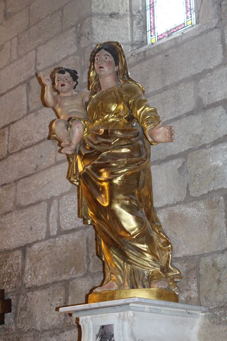 statue (grandeur nature) : Vierge à l'Enfant