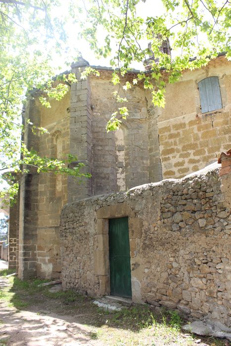 Chapelle Notre-Dame du Peyrou : chevet, vue partielle