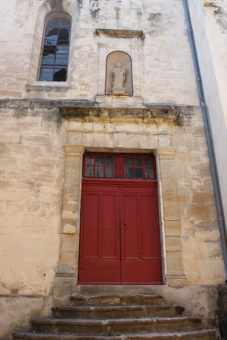 Ancien couvent Notre-Dame de Gorjan : portail d'accès est à l'église, vue générale