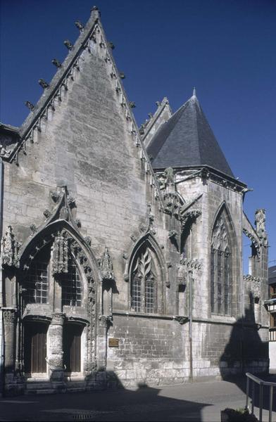 Chapelle Saint-Jacques : façade est