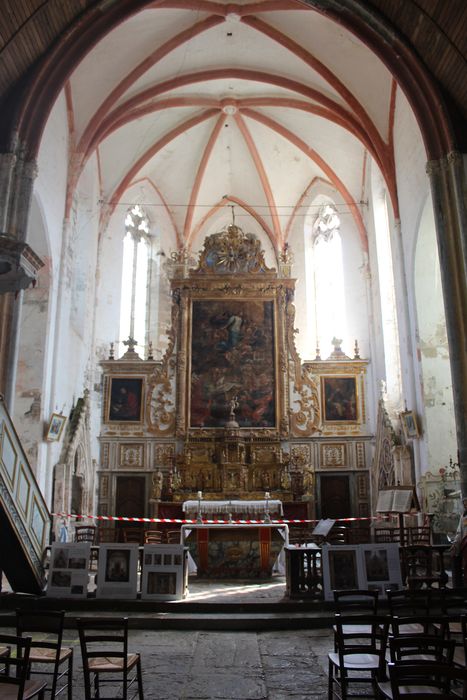 Église Notre-Dame-du-Val-Paradis : choeur, vue générale