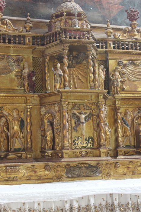 tabernacle du retable du maître-autel, détail