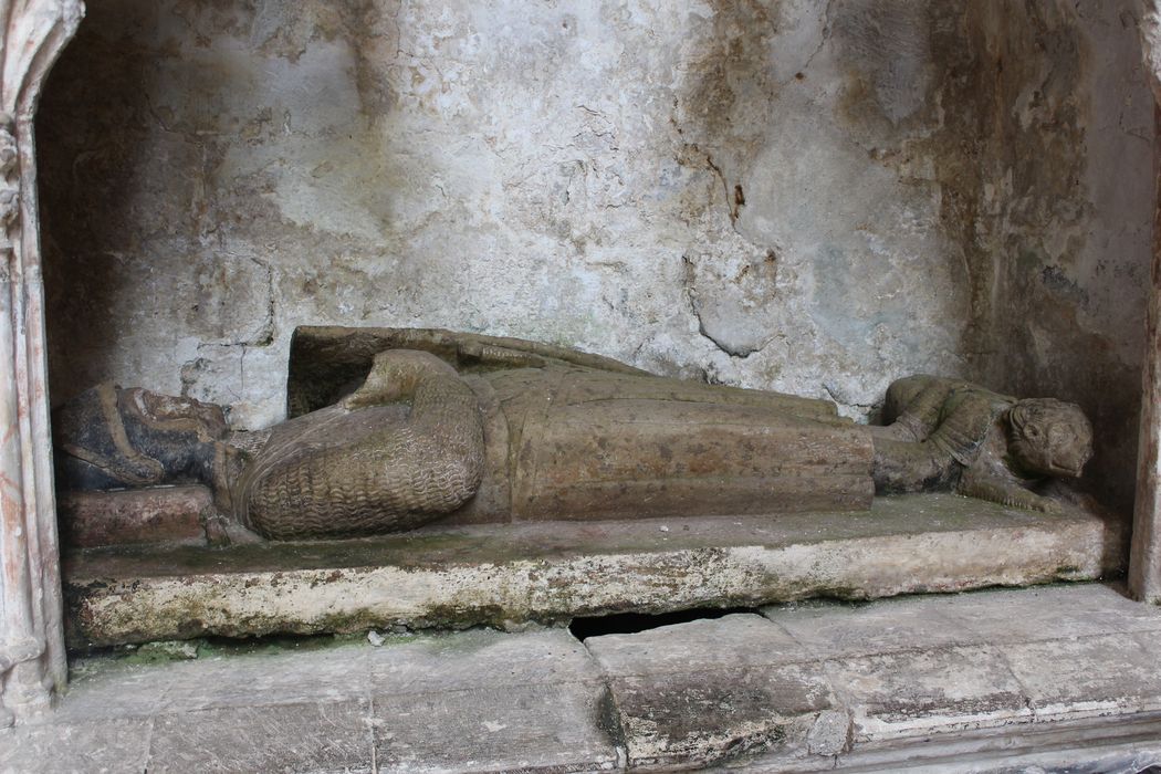 tombeau de Larques de Cardaillac, seigneur de Brengues, vue partielle