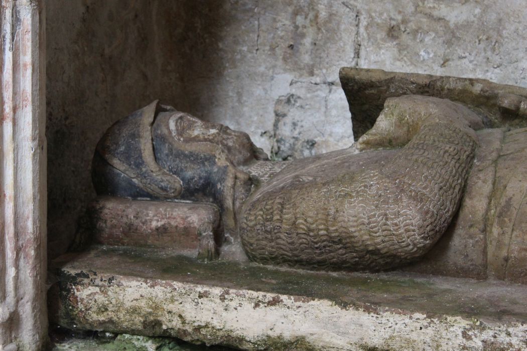 tombeau de Larques de Cardaillac, seigneur de Brengues, détail