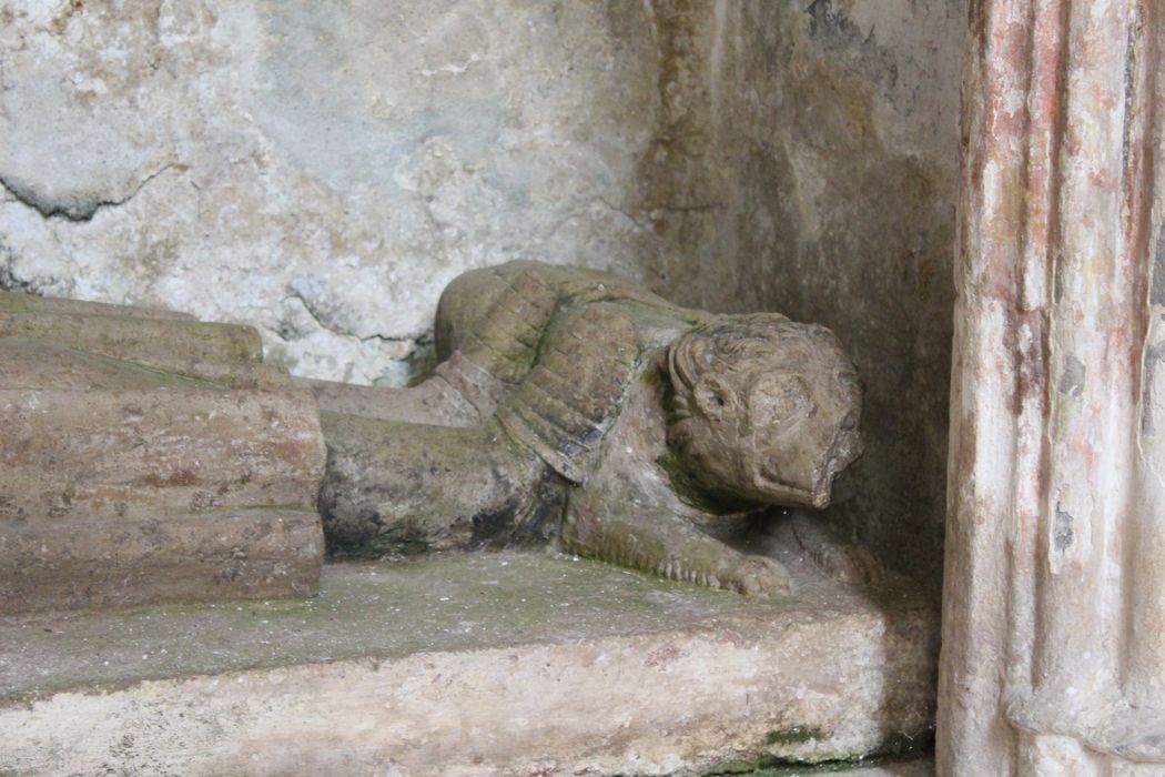 tombeau de Larques de Cardaillac, seigneur de Brengues, détail