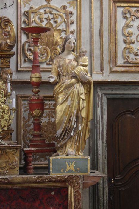 statue (statuette) : Vierge à l'Enfant