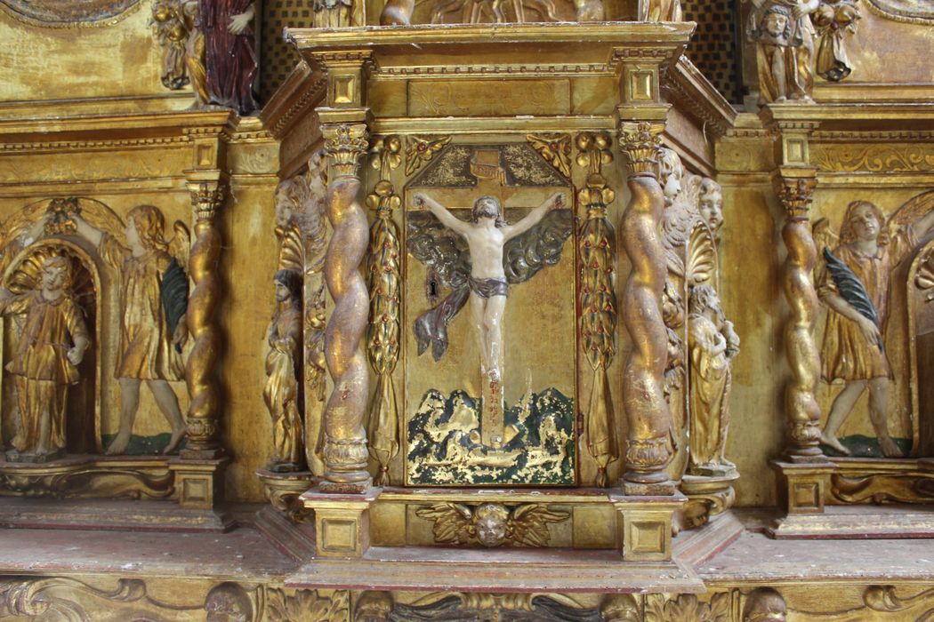 tabernacle du retable du maître-autel, détail