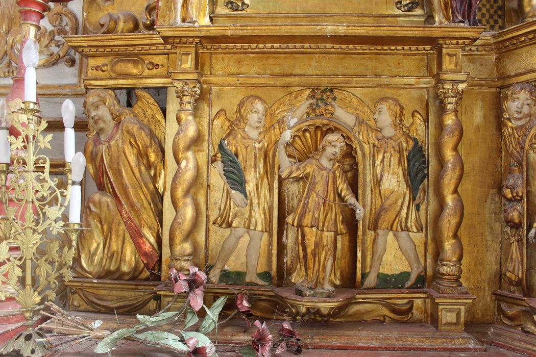 tabernacle du retable du maître-autel, détail