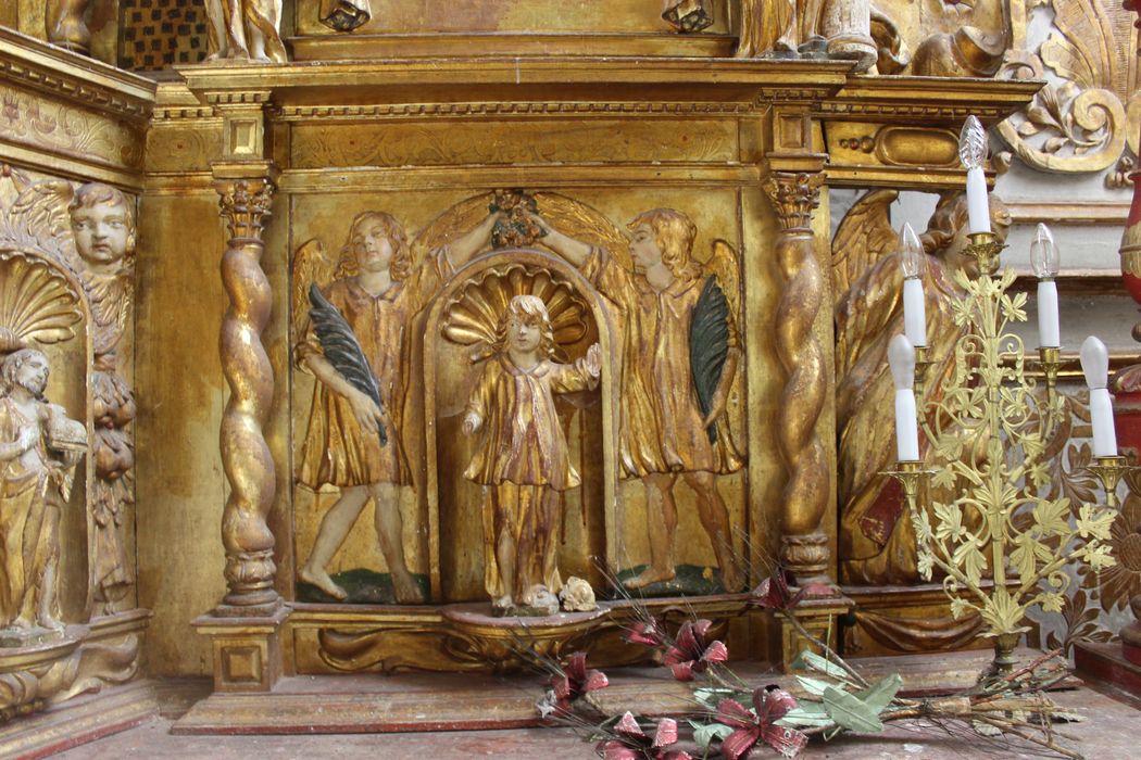 tabernacle du retable du maître-autel, détail