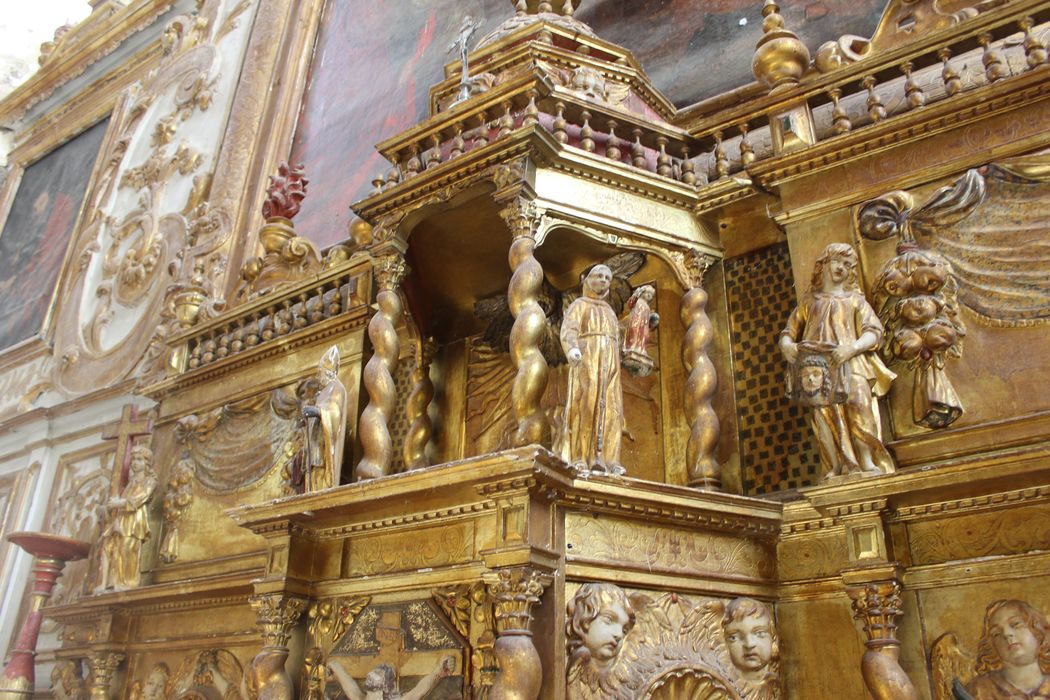 tabernacle du retable du maître-autel, détail