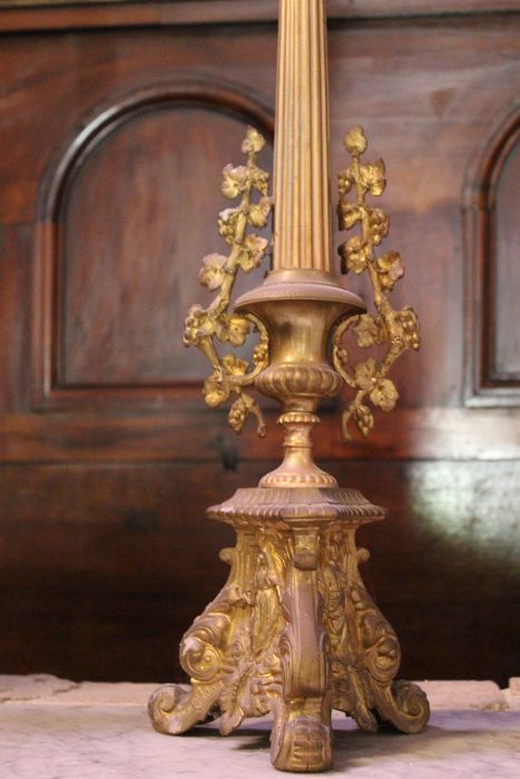 chandeliers d'autel, détail - © Ministère de la Culture (France), Médiathèque du patrimoine et de la photographie, diffusion RMN-GP