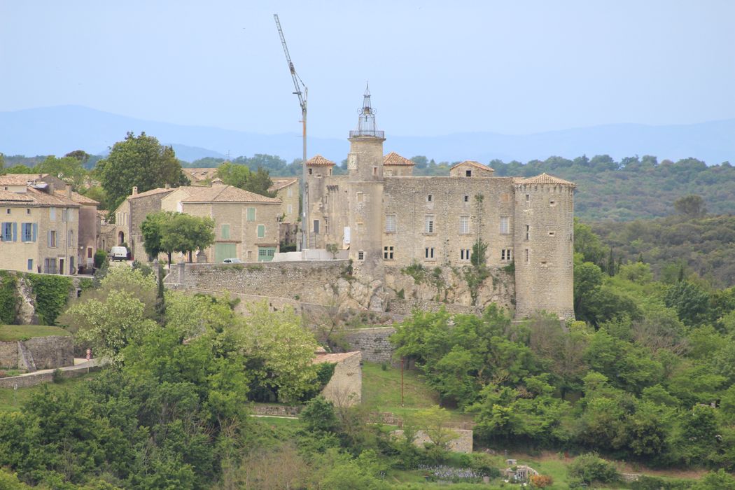 Château : ensemble est, vue générale