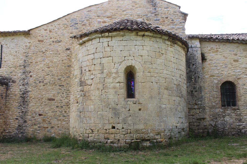 Ermitage Notre-Dame-du-Saint-Sépulcre : chevet, vue générale