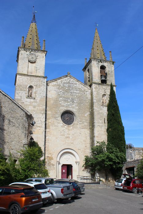 Eglise Notre-Dame : façade occidentale, vue générale