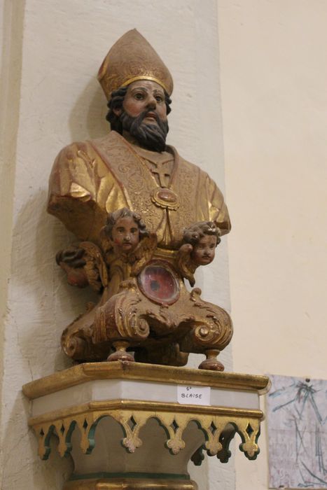 buste-reliquaire de saint Blaise