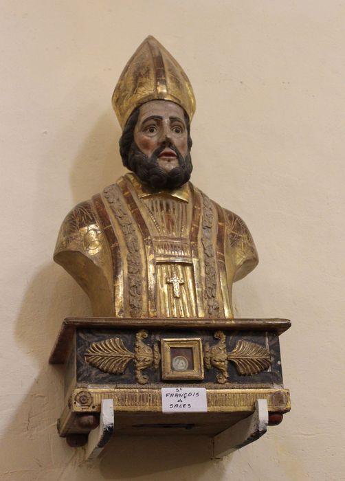 buste-reliquaire : Saint François de Sales