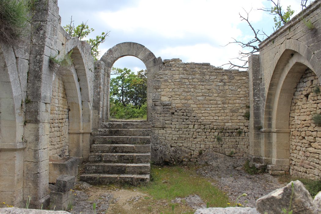 Fort (vestiges du) : nef, vue partielle des ruines