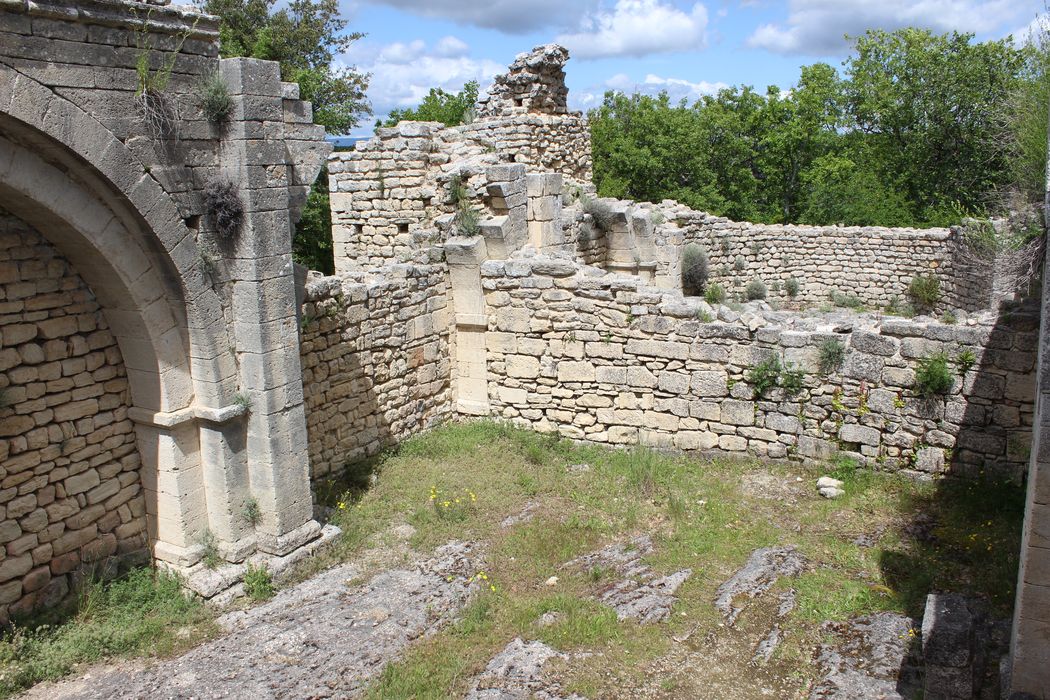 Fort (vestiges du) : nef, vue partielle des ruines