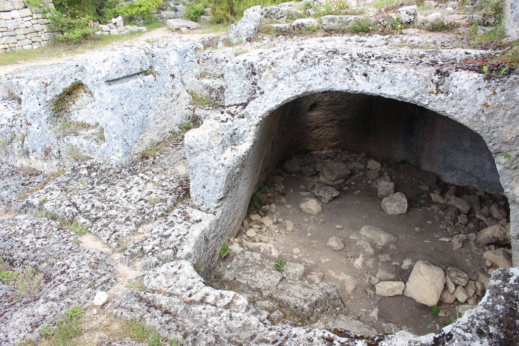 Fort (vestiges du) : silos, vue générale