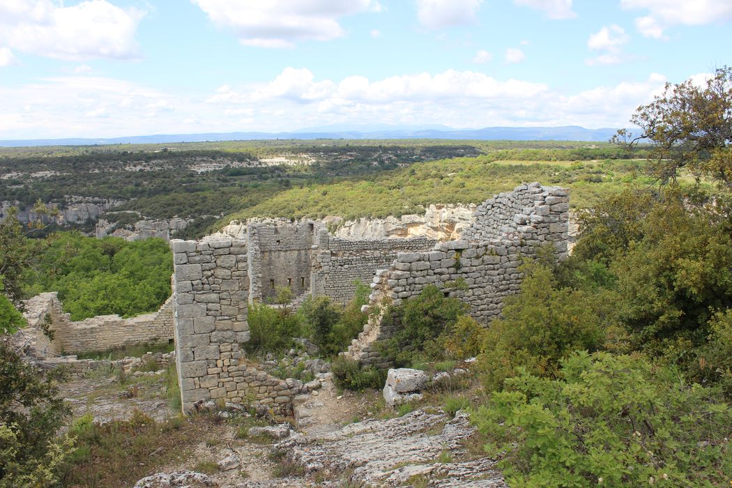 Fort (vestiges du) : ruines du 3e rempart, vue générale