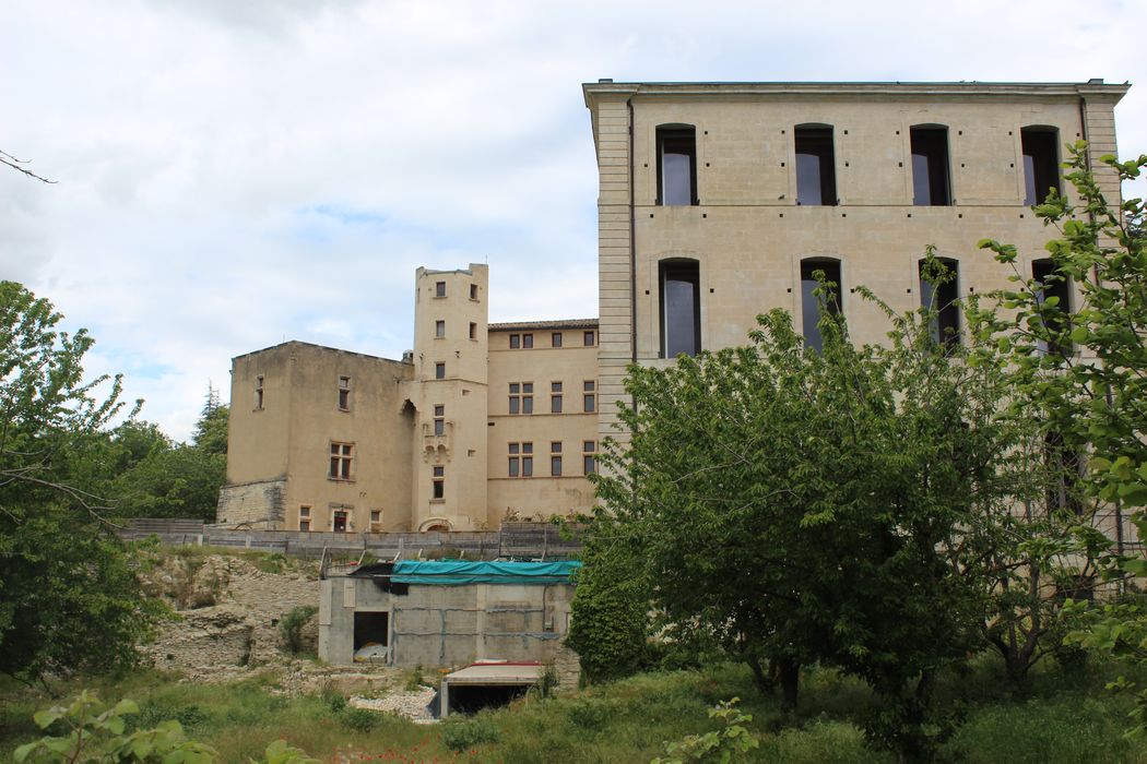 Château : ensemble ouest, vue générale