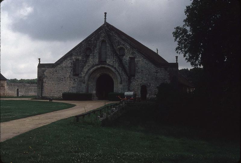 Façade de la grange