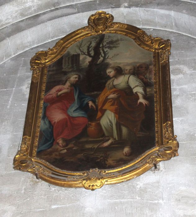 tableau : le Christ et la samaritaine