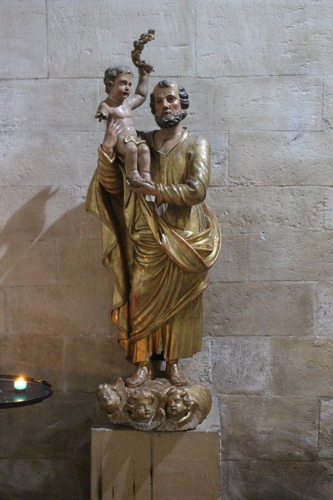 statue : saint Joseph et l’Enfant