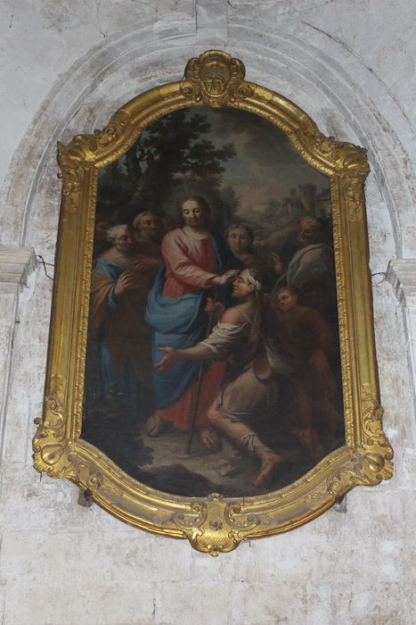 tableau : Guérison de l'aveugle